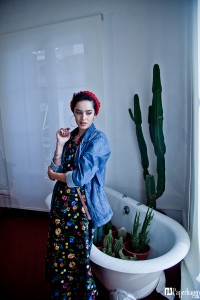 Dare to be original Shooting Editorial Paperbagg Magazine Romantic denim (3)